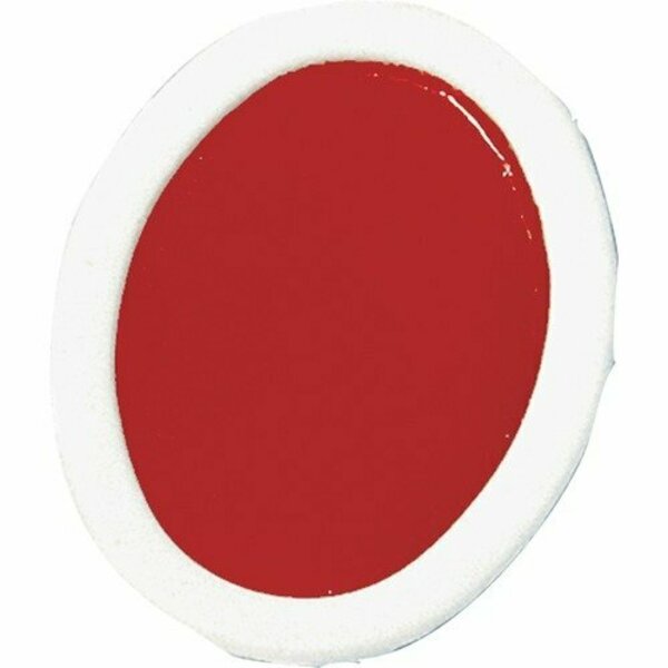 Dixon Ticonderoga Watercolor Refills, Oval-Pan, Semi-Moist, Red, 12PK DIXX801